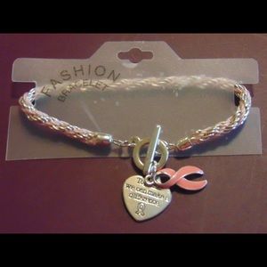 “Together We Can Make A Difference” Pink rope